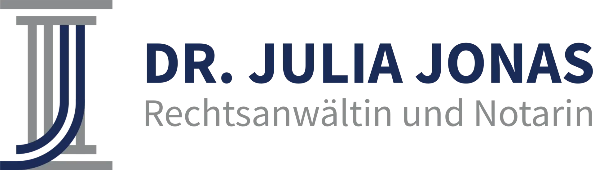 Logo von Dr. Julia Jonas, Rechtsanwältin und Notarin